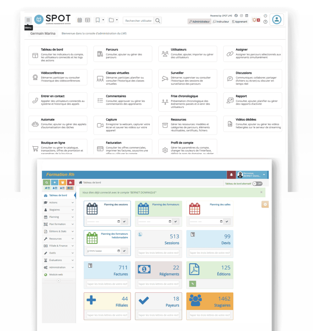 solutions de gestion des formations pour organisme de formation