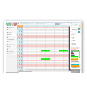 organisatiuon des formations avec spark tms